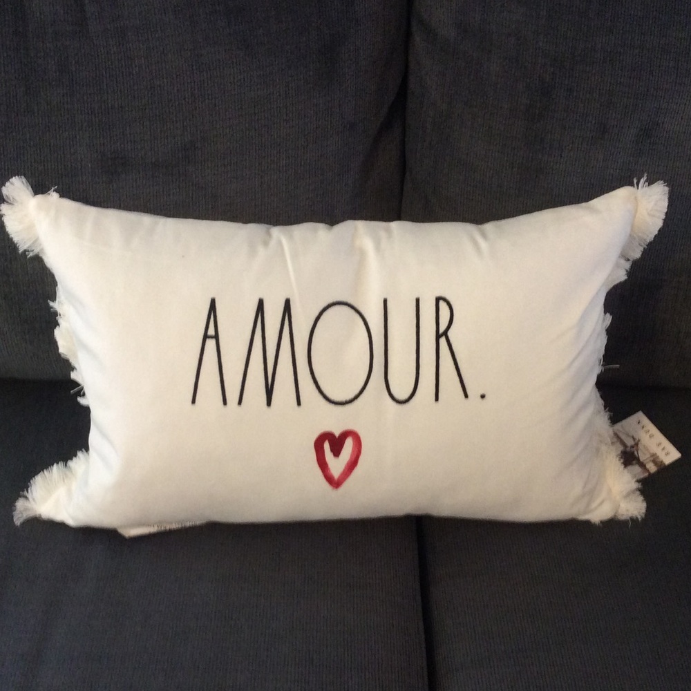 Rae Dunn AMOUR Pillow